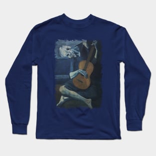 Picasso The Old Guitarist Long Sleeve T-Shirt